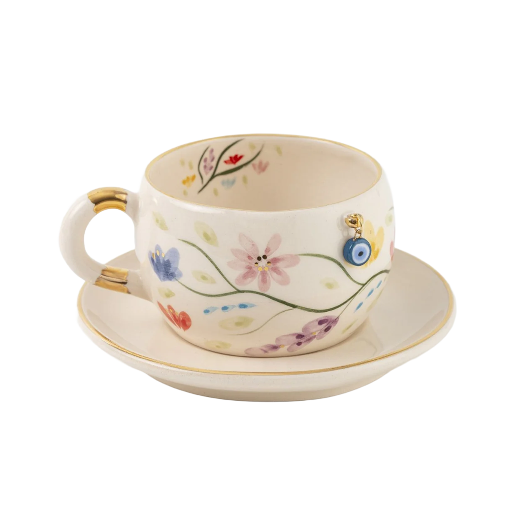 Bahar Dalı Çay Fincanı