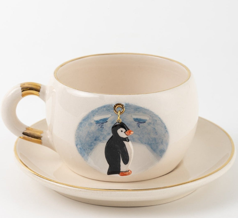 Penguen Çay Fincanı