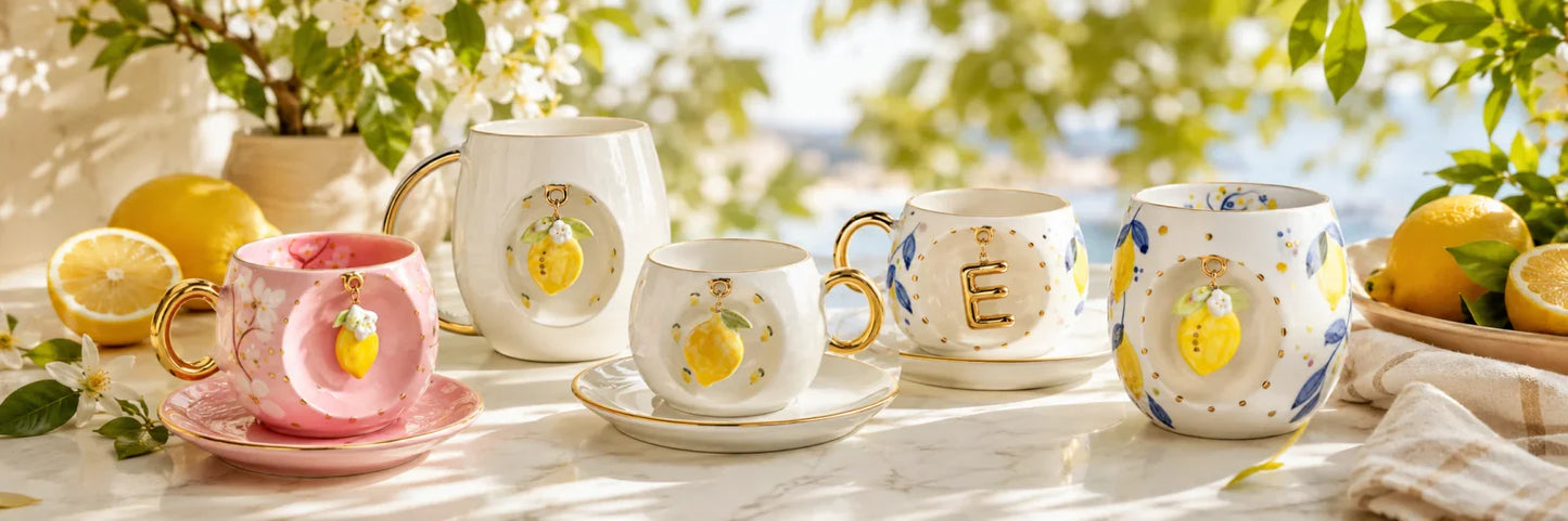 Limonlu Kahve Fincanları