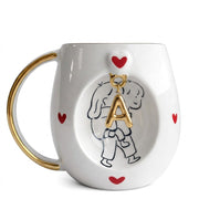 CARRY MY LOVE Harfli Porselen Kupa