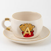 Harfli Winnie The Pooh Porselen Çay Fincanı