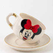 Minnie Mouse Çay Fincanı Beyaz