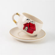 Snoopy Çay Fincanı Kulubeli